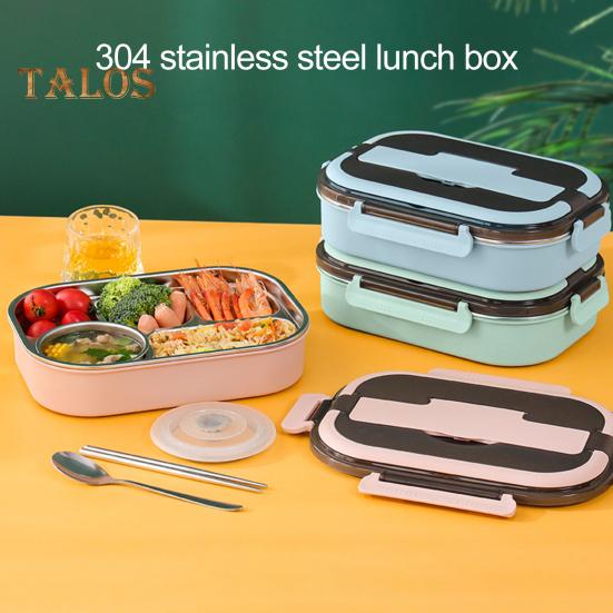 Контейнер для обеда, противоударный держатель для еды, компактный современный подогреватель горячей еды, коробка для бенто, школьные принадлежности