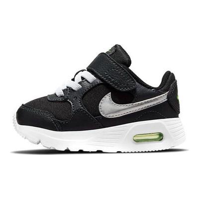 Детские кроссовки Air Max SC TD Black Chrome Dark-Smoke-Grey Green-Strike CZ5361-005
