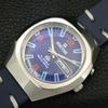 JAPAN VINTAGE RICOH R31 AUTOMATIC MENS BLUE COLOR DIAL WATCH a707635-1