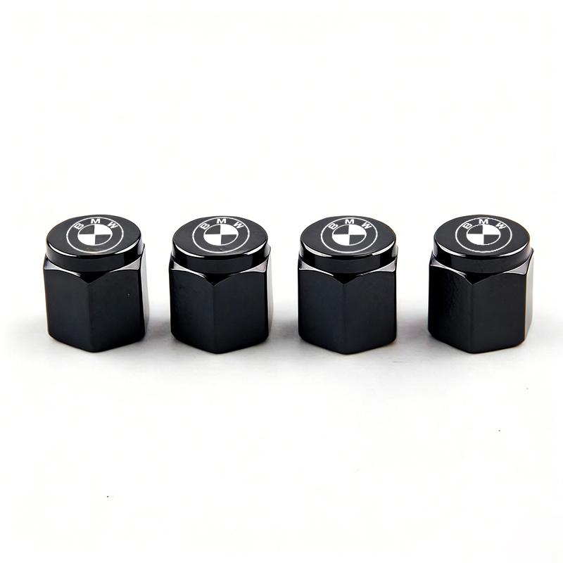 NTSM5 Metal Car Styling Wheel Tire Air Valve Caps Stem Cover For BMW X1 X3 X5 X6 1 2 3 5 7 Series F15 F16 F20 F22 F30 F32 G30 Sticker