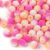 10mm 90pcs/bag Multicolor Acrylic Bayberry Beads Imitation Pearl Beads Round Loose Beads Spacer Beads For Earrings Bracelet Necklace Jewelry Making