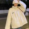Fleece Lamb Wool Coat Women's Winter Fall Season Versatile Cotton Jacket Student New Style Ins Hongfeng Fleece Thick Top Trendy