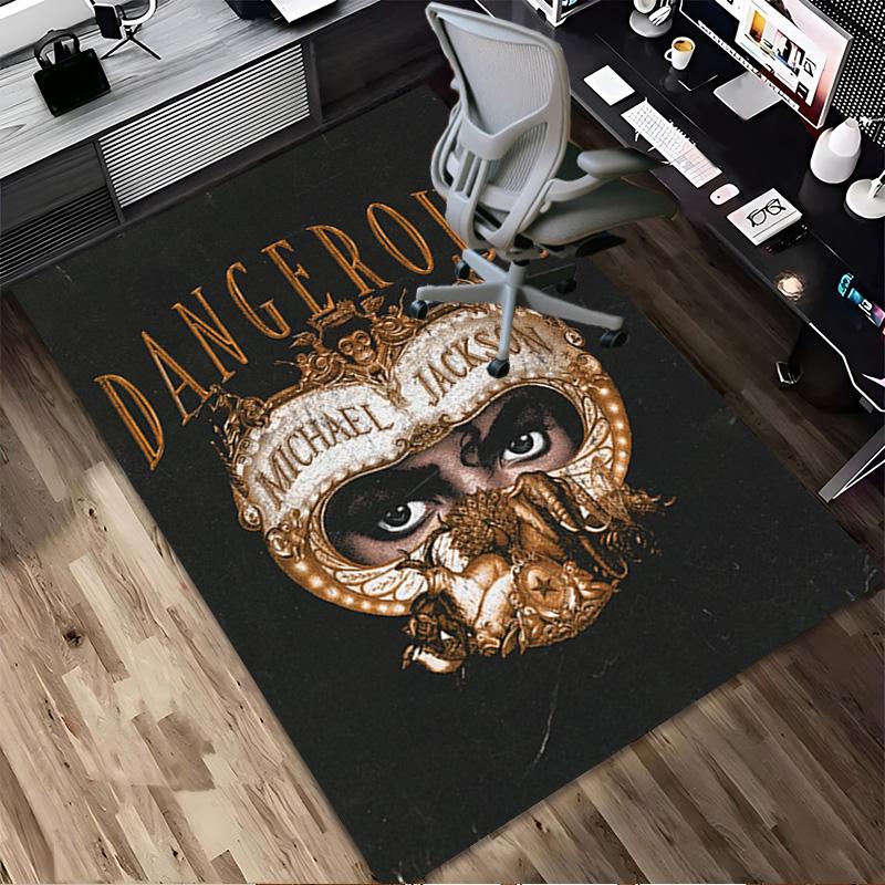 Michael Jackson Dangerous Living Room Nonslip Area Rug Soft Carpet For Bedroom Gameoom Playroom Sofa Office Home Decor Doormat