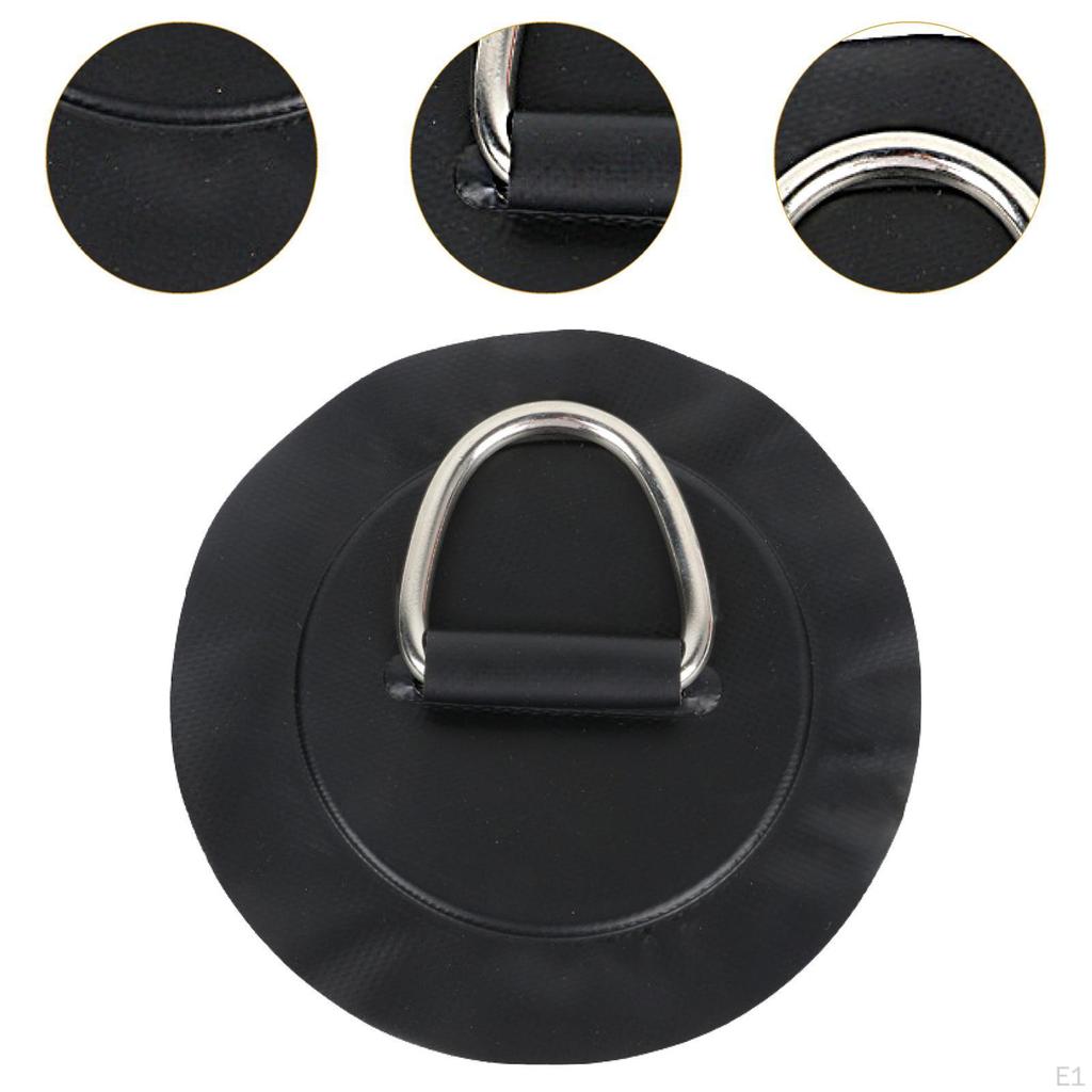 D-образное кольцо из нержавеющей стали для замены накладки на каноэ, лодку, ПВХ для гребли, рафтинга, черпака