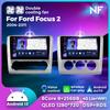Android 2DIN Автомагнитола для Ford Focus 2 3 Mk2 Mk3 2004 2005-2011 Беспроводной Carplay Экран Мультимедийный Плеер Навигация GPS Стерео