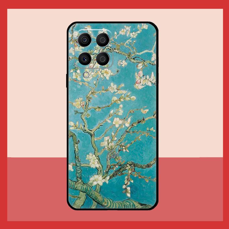 Чехол 'Цветущий миндаль' для Samsung Galaxy M56 M12 M06 M32 M52 M35 M55 M15 M11 M13 M14 M16 M36 M31 M53 M34 M54