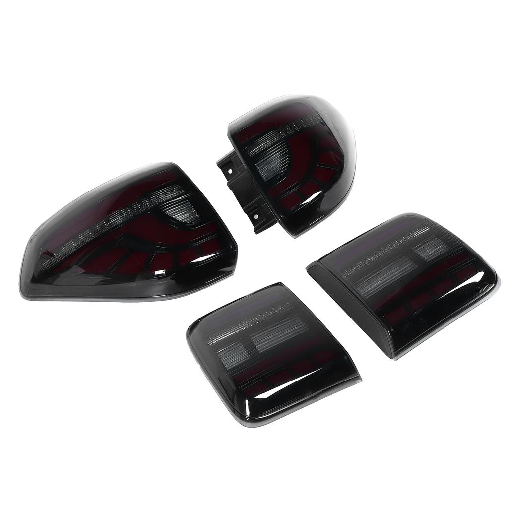 Полностью светодиодные динамические задние фонари с дымчатым стеклом, водонепроницаемость IP67, подходят для Nissan Patrol Y62 2010 2019