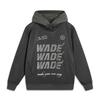 Li Ning Basketball Series Casual Hooded Sports Sweatshirt Men Sweatshirt Graphite-Grey AWDU285-4