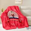 3D Рождественский Щелкунчик Мягкое Фланелевое Одеяло для Кровати Спальни Дивана Пикника, Теплое Плед для Покрывала Отдыха на Открытом Воздухе, Подарок