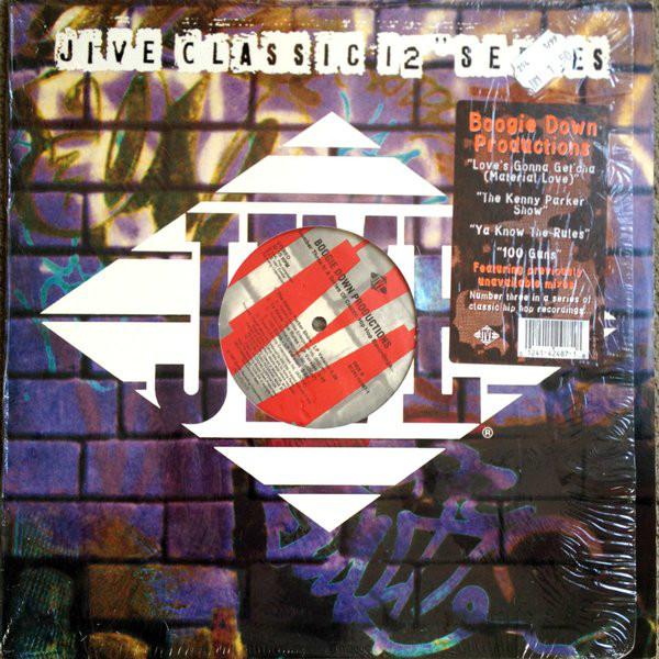 12-дюймовая пластинка BOOGIE DOWN PRODUCTIONS - Love's Gonna Get'cha (Материал Любовь 01241424871 Jive 1997 США Рэп и Хип-Хоп/R&B Б/У