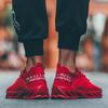 Fashion Men's Sports Shoes Mesh Breathable Shoes Blade Bottom Wear-resistant Large Size Men's Shoes