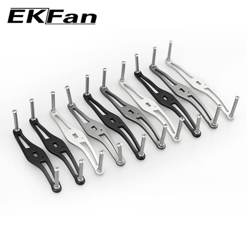 EKFan 7MMx4MM Отверстия 100MM 110MM 120MM 130MM Алюминиевая Ручка для Рыболовной Катушки Для Кастинговых Катушек Ручки DIY 4