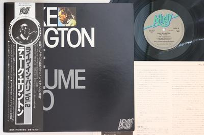 Виниловая пластинка ДЮК ЭЛЛИНГТОН Live Volume Two Записано в Salle RJL3010 AFFINITY 1980 Япония Obi Джаз Б/у