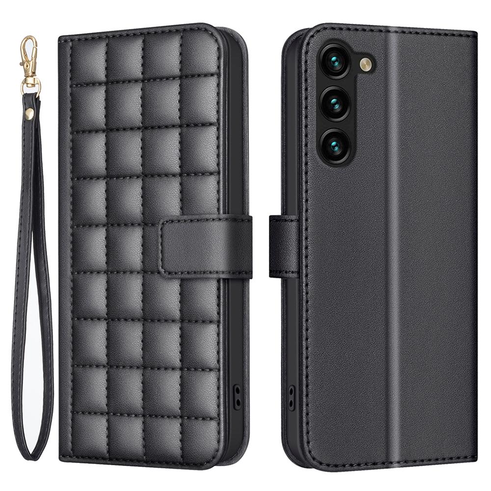 For Samsung Galaxy S23 Case Magnetic Clasp Leather Phone Cover