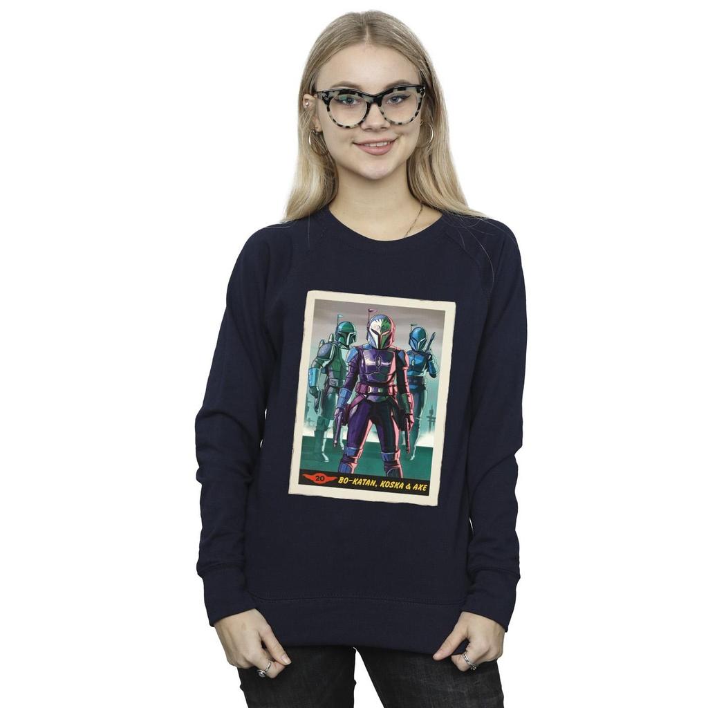 Star Wars Womens/Ladies The Mandalorian Bo-Katan Koska and Axe Sweatshirt
