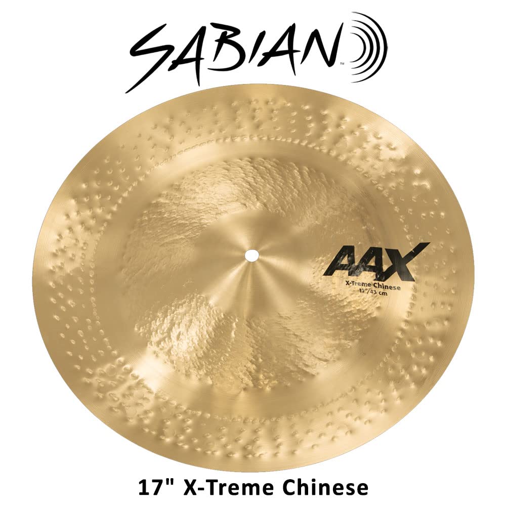 SABIAN AAX CHINESE Китайский тонкий вес блестящая отделка X-TREME 17" AAX-17XTC-B