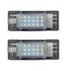 License Plate Led Lights For Renault Captur Kaptur Espace Fluence Scenic Latitude Laguna Modus Zoe Dacia Duster 10-17