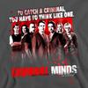Criminal Minds Unisex Adult Think Like One Sweatshirt