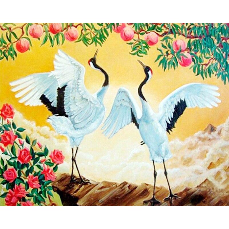 DIY 5D алмазная живопись Лебедь животное полная круглая дрель Алмазная вышивка распродажа мозаика горный хрусталь набор для вышивки крестом искусство домашний декор