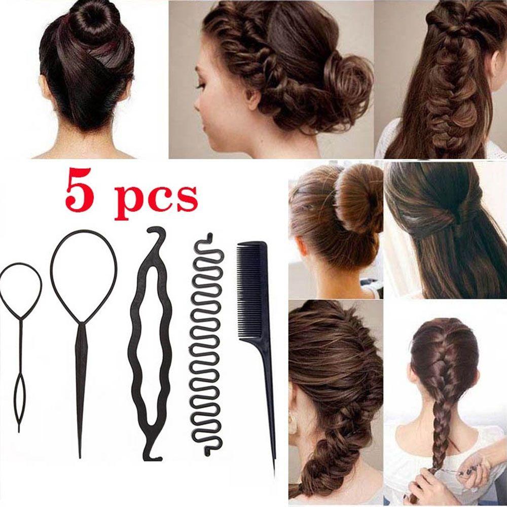 Professional Travel Hair Pin Hair Braid Tool Bun Roller Maker Hair Styling  Twist Curler
