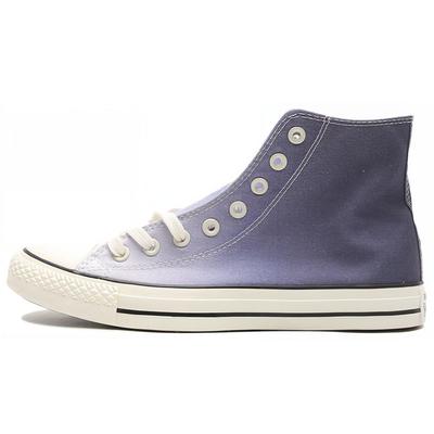 Chuck Taylor All Star Повседневные Удобные Высокие Кеды из Канваса Женские Кроссовки Градиентно-Фиолетовые 561721C