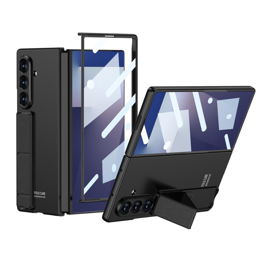 Чехол для мобильного телефона Samsung ZFold7, пленка для складного экрана, ультратонкий защитный чехол с подставкой, новый