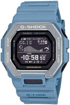 Часы Casio G-LIDE, Bluetooth, Сделаны из биомассы, GBX-100-2AJF, Мужские, Синие, Аутентичный японский продукт