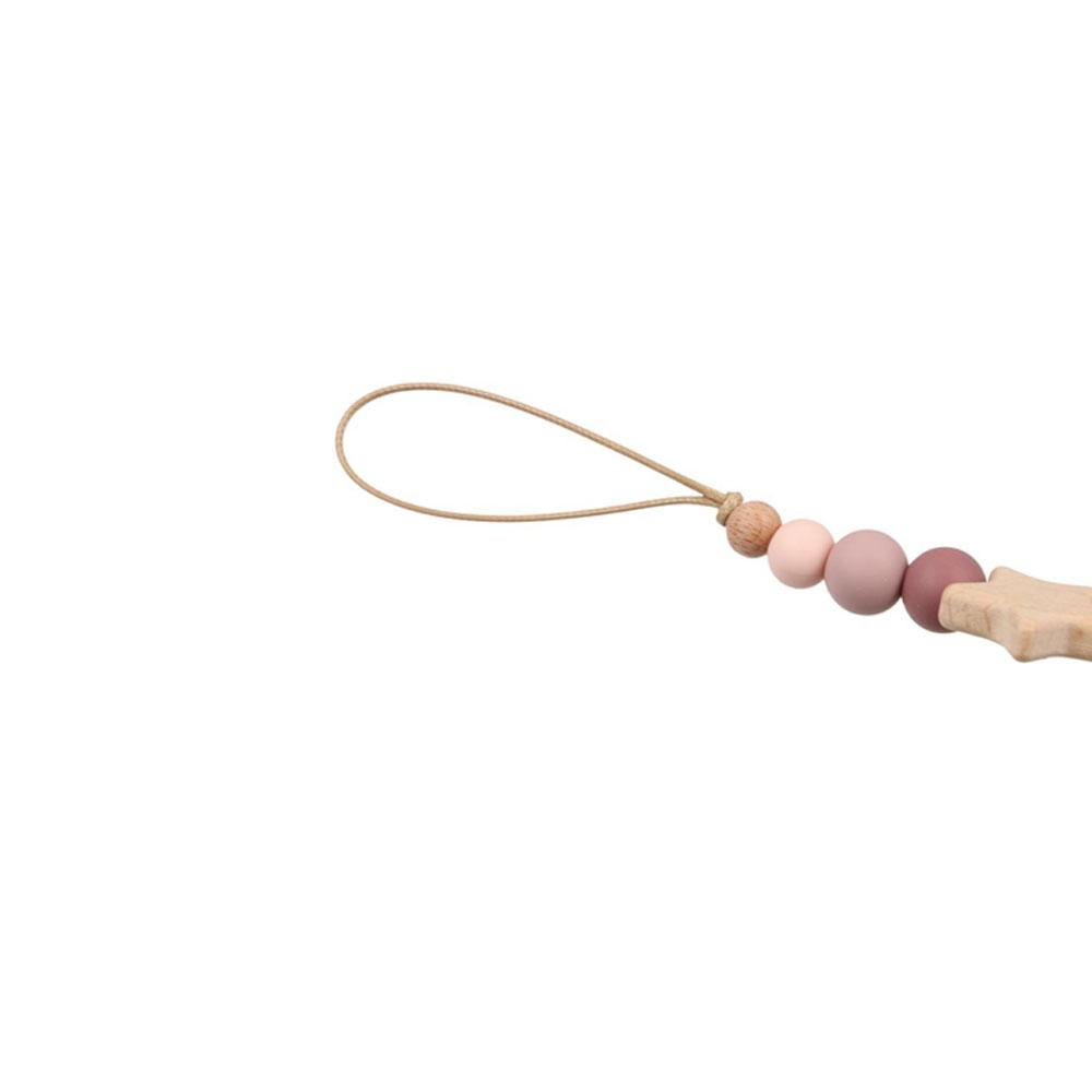 Клипсы Детские Деревянные Цепочка для Пустышки Детская Игрушка-Прорезыватель Ремни Клипсы-Держатели для Пустышки