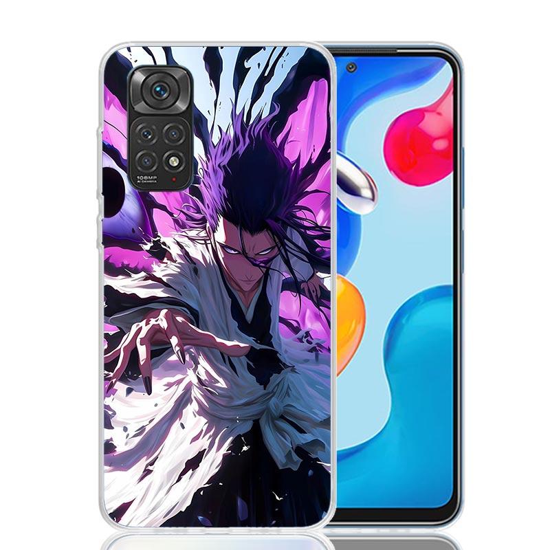 Чехол для телефона Aizen Sousuke Bleach для Xiaomi Redmi Note 15 14 13 12S 12 Pro Plus 11S 11E 11 11T 10S 10 Арт Мягкий Чехол с Рисунком Redm