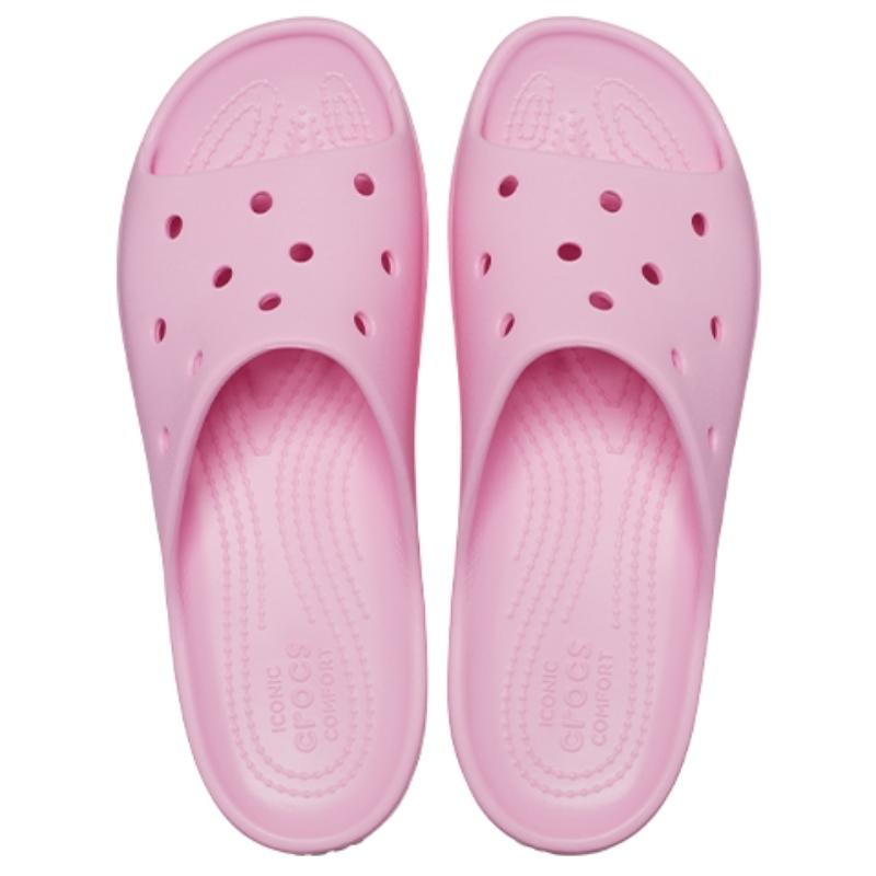Crocs Классические сабо на платформе 'Розовые' Женские