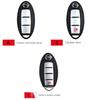Чехол для автомобильного дистанционного ключа для Nissan Rogue XTrail T32 T31 Qashqai J11 J10 Kicks Tiida Pathfinder Murano Juke Versa Note Infiniti