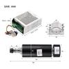 500W CNC Brushed Spindle Kit Engraving Machine Spindle 500W Motor Kit ER11 MACH3 Power Supply