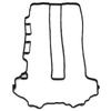 Прокладка клапанной крышки 24403788 Для Opel Astra G H Combo C Corsa D Meriva A Tigra B