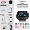 2025Новые DT Ultra 3 Pro Google map NFC Смарт-часы 32G Память Музыка Видео NFC Bluetooth Звонок Водонепроницаемые Смарт-часы