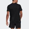 Adidas 3-Stripes Casual Sports Round Neck Short Sleeve T-Shirt Men Tops Black GM2105