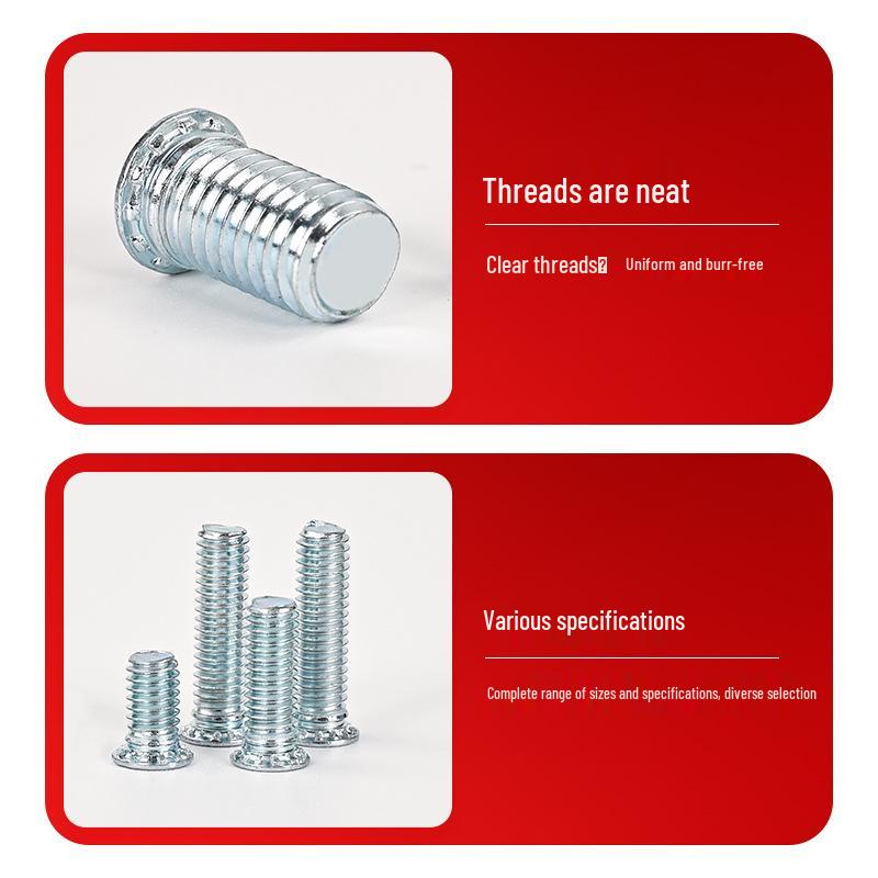 Flat Head Carbon Steel Galvanized Rivet Nuts FH-M2 to M10 - Free Shipping