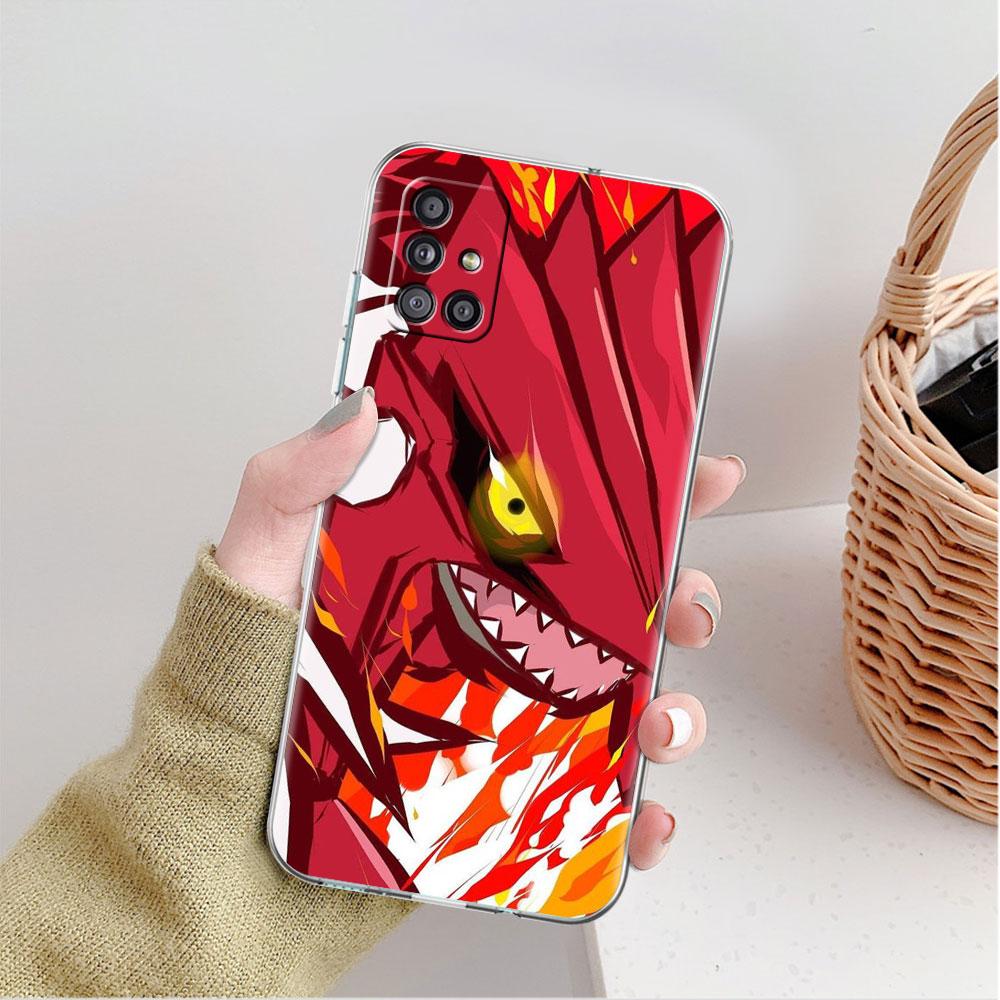 Прозрачный чехол для Samsung Galaxy A52 A12 A51 A32 A21s A71 A32 A22 50 A70 A31 A72 5G чехол для телефона аниме крутой покемон