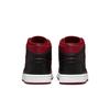 Air Jordan 1 Mid Reverse Bred 554724-660 (Mens)