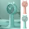 Lightweight Handheld Universal Heat Fan Cartoon Ears Dissipation