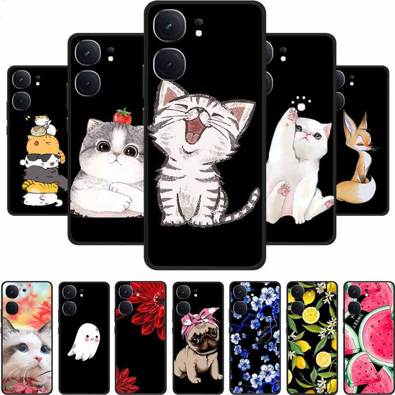 Coque For Vivo iQOO Neo9s Pro Plus Case Cartoon Silicone Soft Phone Case For Vivo iQOO Neo 9s 9 s Pro Plus Back Cover Case 6.78"