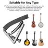 Guitar Capo Professional Acoustic Guitar Capo Bottom Support Type Built-in Rubber Pad Metal Guitar