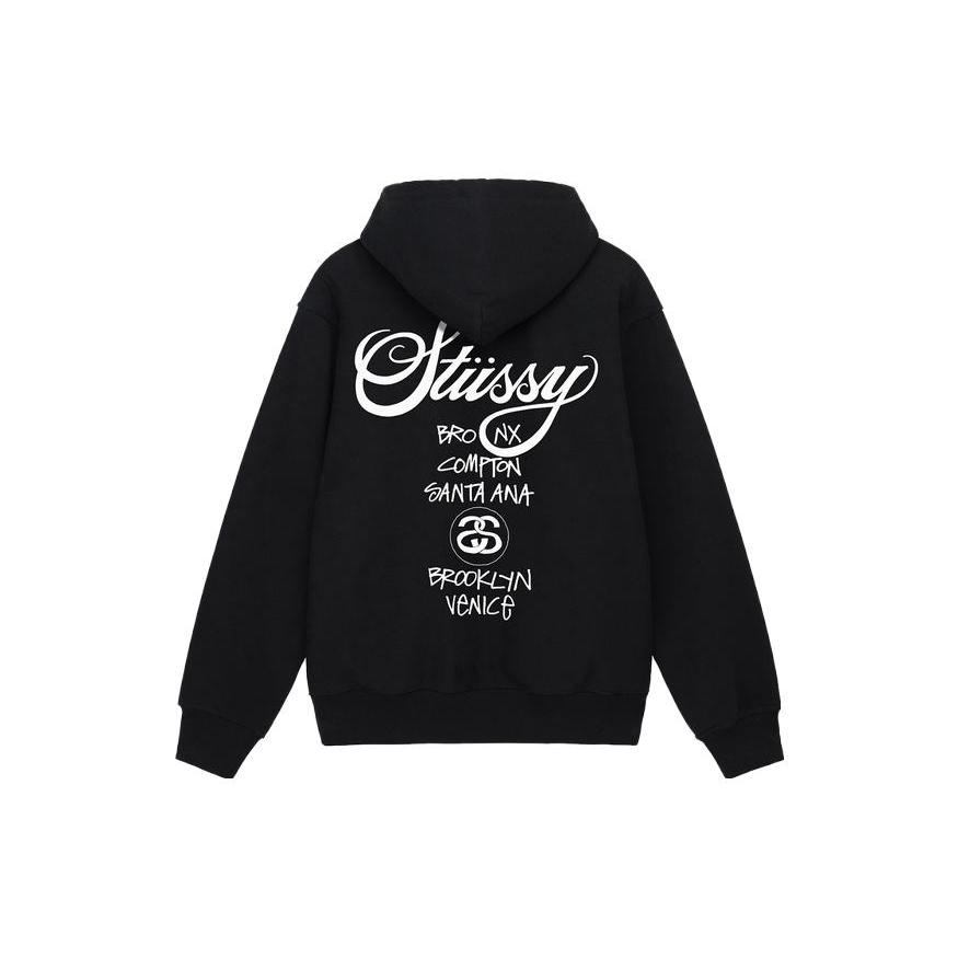 Stussy World Tour Pigment Dyed Hoodie 3923851