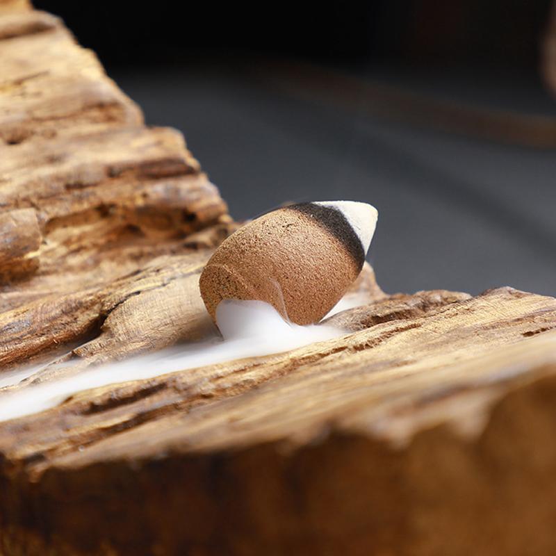 Backflow Incense Cones Pack Mixed Flavor Natural Sandalwood Aloes And More