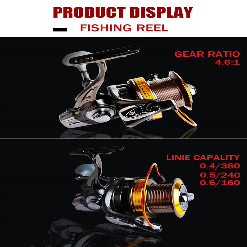 FTK Innovative Waterproof Spinning Reel 18kg Maximum Resistance Fishing Reel for Bass Parker Fishing