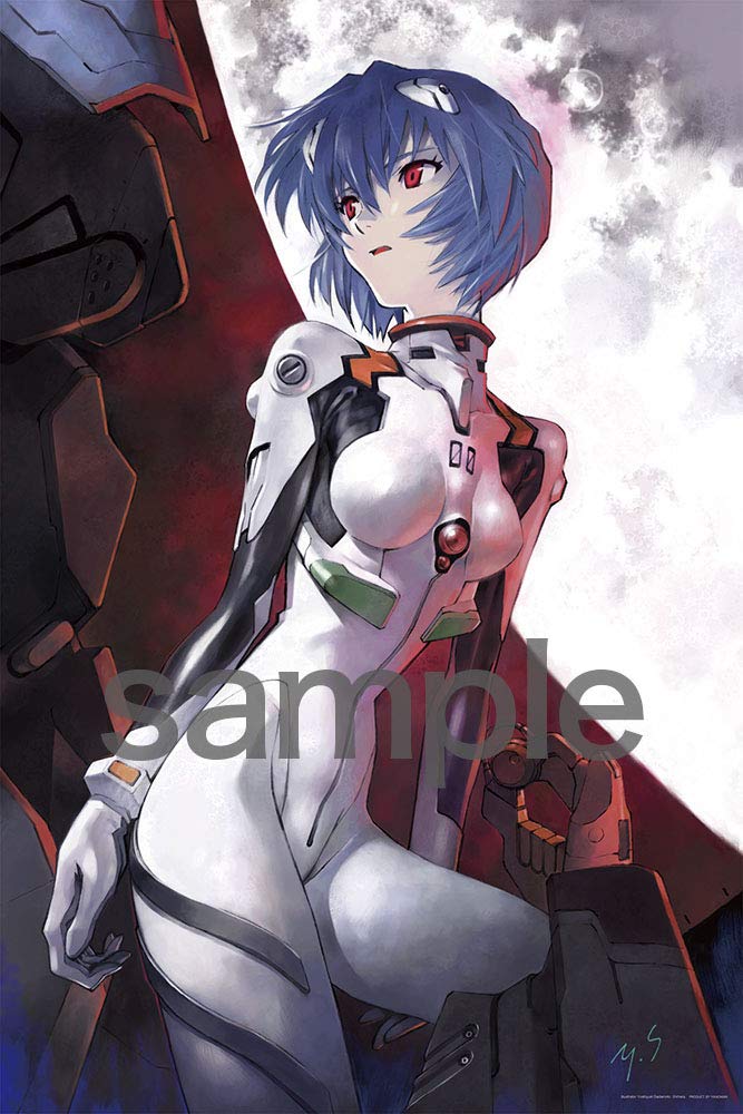 Yanoman in Jigsaw Evangelion EVA Rei Ayanami Plugsuit x 75 Includes Request and (Made Japan) 1000-piece Puzzle (50 cm) 10-1337 Pieces, Postcard,