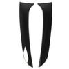 1pair Rear Window Side Spoiler Rear Left Right Side Wing Splitter Trim for 1 Series F20 F21 2012 To 2019 Glossy Black