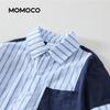 Полосатая рубашка с длинным рукавом для мальчиков MOMOCO