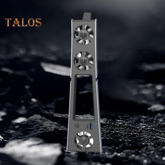 Вентилятор охлаждения игровой консоли с портом USB 3.0. Низкий уровень шума. Простая установка. Эффективный охлаждающий вентилятор с поддержкой Plug-Play. Радиатор для PS5 Slim.