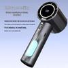 Southeast Asia 2026 GS5 High-Speed Leafless Mini Handheld Fan with 100-Speed Digital Display