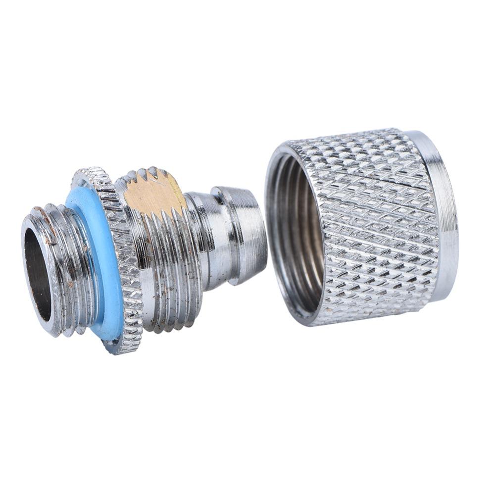 2PCS G1/4 Thread 2 Points Compression Fitting Watercooling  PC Water Cooling System